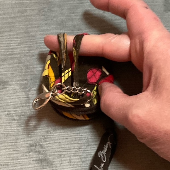 Vera Bradley Mini Backpack key chain purse charm. - Picture 6 of 8